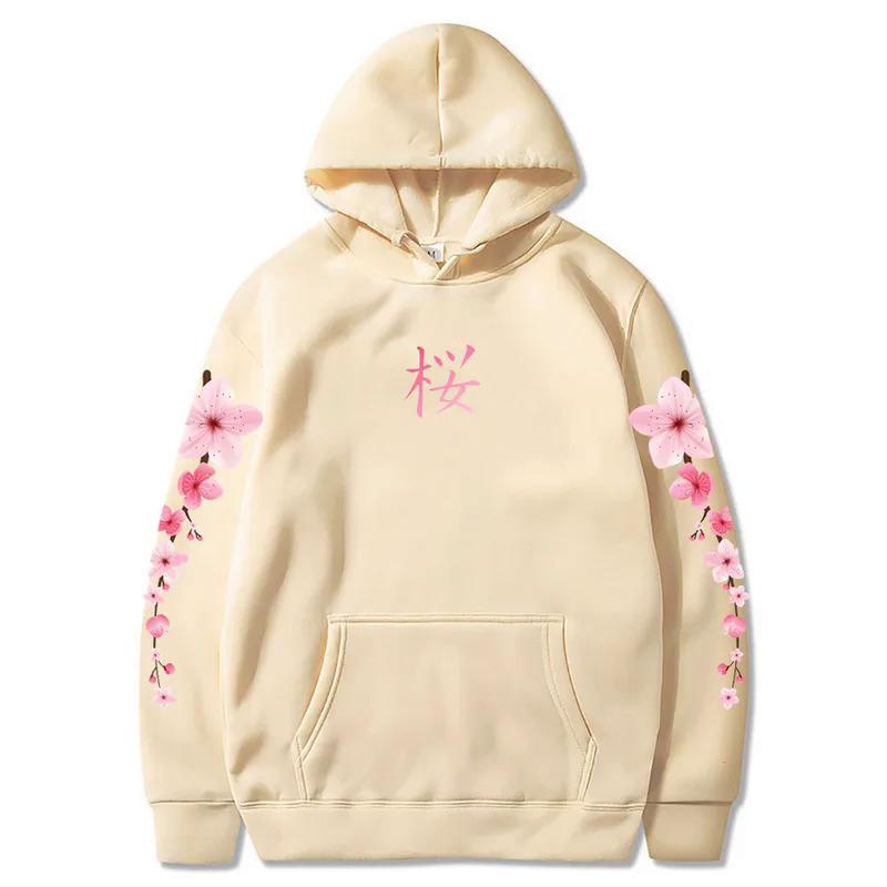Japanese Blossom Sakura Graphic Hoodies Hoodies