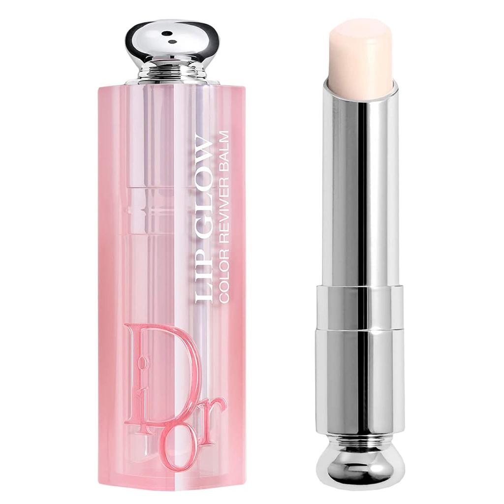 Dior Помада Addict Lip Glow, подлинная, 1 шт. - Косметика премиум-класса, макияж, роскошная, милая, бренд, подарок, продукт, 000/Универсальный прозрачный, (х 1)