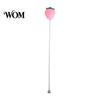 Cartoon Fruit Stirrer Cocktail Stir Stick, Stainless Steel Mixing with Durian Pineapple Strawberry Smooth Stick Watermelon Rubber Top Decor, Drink for