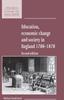 Книга Education Economic Change And Society In England 1780 1870 by Michael Sanderson - Hardback