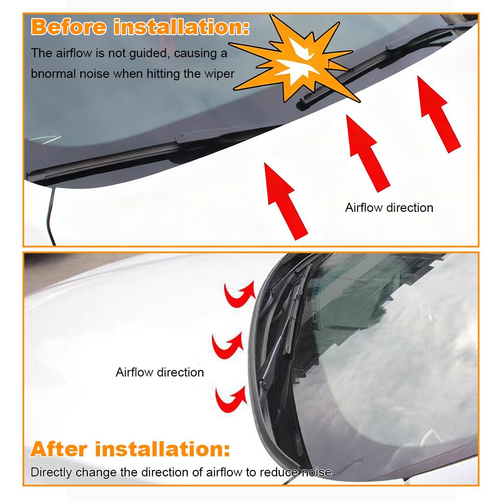 1,8 м Автомобильная резиновая уплотнительная спойлерная лента Авто Передний Задний Спойлер лобового стекла Уплотнительная накладка капота переднего окна Автомобильные аксессуары для лобового стекла