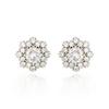 GEIGER Jewelry Snowflake Cubic Point Earrings GISVEE071