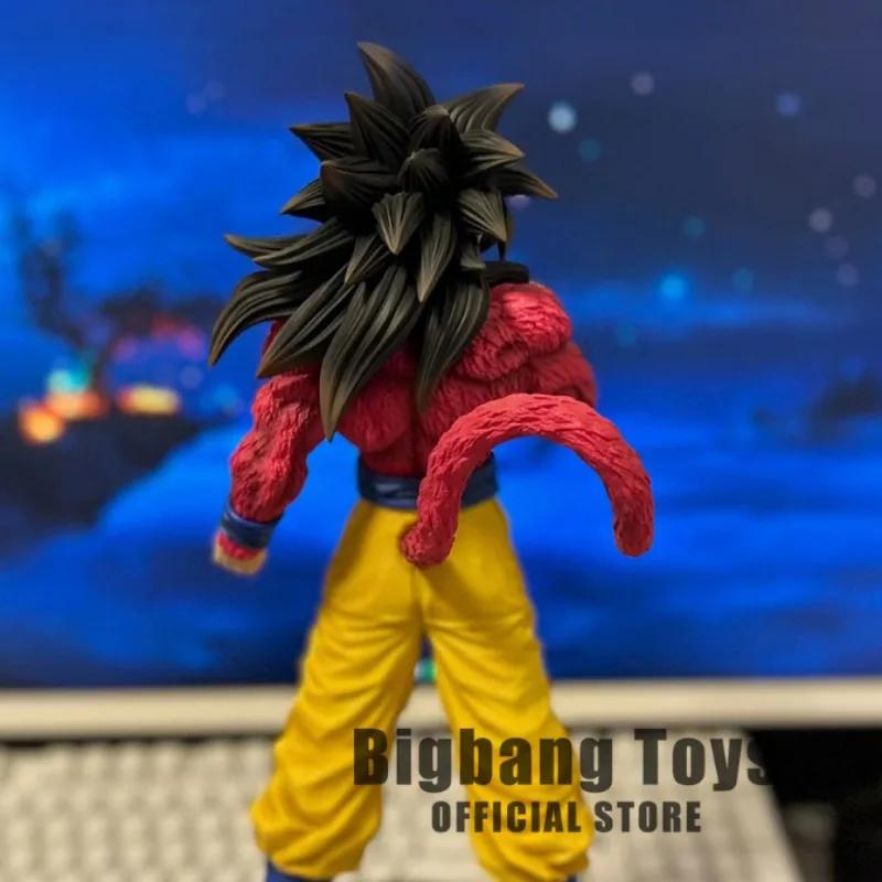 Anime Dragon Ball Z Model Son Goku Model SSJ4 PVC Action Figure Collection Model Toys Presents High Quality Beautiful Design