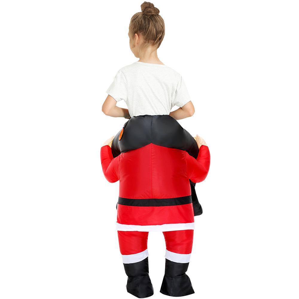 Christmas Inflatable Reindeer & Santa Costume