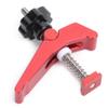 Hold Down Clamp Set Aluminum Alloy Woodworking TTrack TSlot Fixtures Clip Accessory