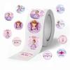 500 Sheets Little Princess Sofia Waterproof Cartoon Sealing Stickers