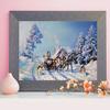 Diamond Embroidery Landscape Snow Full Square Round Drill Cross Stitch Diamond Painting Horse Rhinestone Kit Home Decor