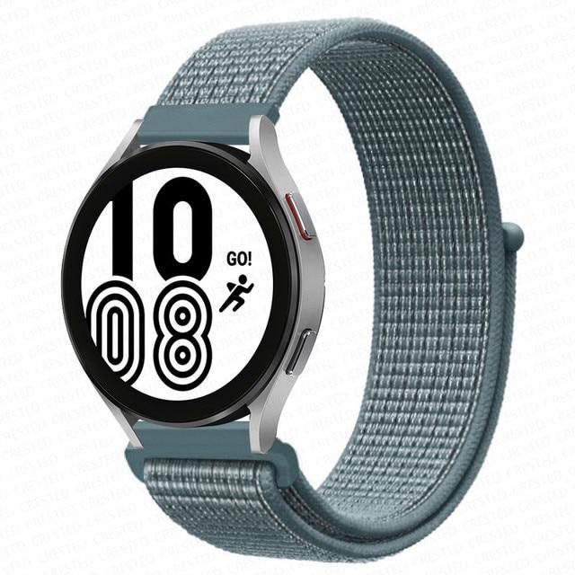 Band For Samsung Galaxy Watch 4 3 Classic 5 Pro Active 2/Gear S3 Nylon Loop Correa Bracelet Huawei Watch GT 2 3 Strap 22mm 20mm