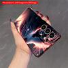 2DFlat Samsung phone case Glowing Cat Eye Fantasy Art Phone Case Applicable to Galaxy S23 S24 S25ULTRA S26 A12 A14 A15 A16 A54 A55