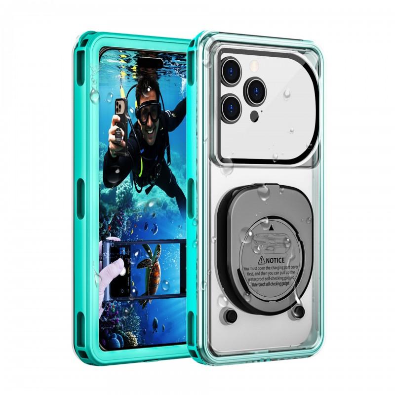 Universal 6.9 Inch Waterproof Phone Case TPU Full Cover With Touchscreen Sensitivity Wet Hands
