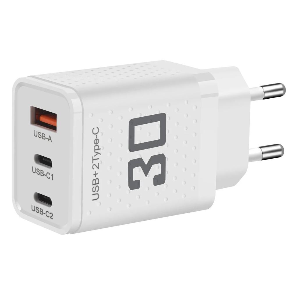 3 порта USB 2 Type C Зарядное устройство Быстрая зарядка Сетевое зарядное устройство Quick Charge Для iPhone Samsung Xiaomi Адаптер для мобильного телефона