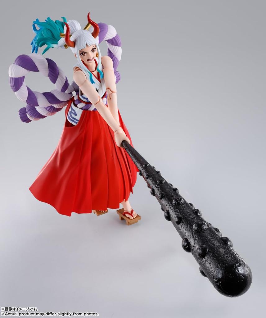 TAMASHII NATIONS TAMASHII NATIONS ONE PIECE Ямато 185 мм окрашенная подвижная фигурка SHFiguarts приблизительно. ПВХ и АБС