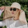 Neck Protection Men Sun Hat Cloth Fisherman Hat Fashion Summer Bucket Hat  Male
