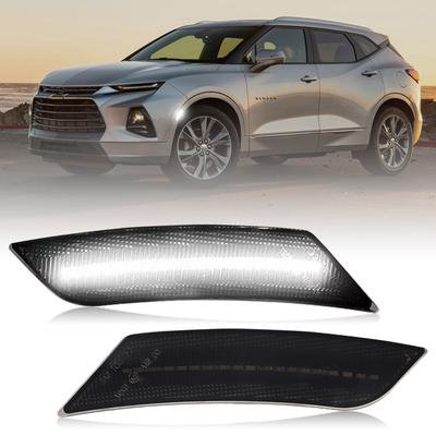 2 шт. Для Chevrolet Blazer 2019-2024 ATS 2013-2014 XT5 2017-2024 Белый светодиодный передний боковой габаритный огонь