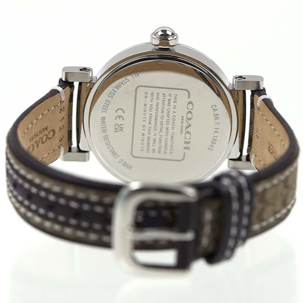 Часы Signature Brown Silver 14503549 [Coach] Женские [Товар]