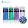 PIORPOY 400Pcs/Box Dental Micro Brush Dental Disposable Micro Applicator Bendable Long Shank Oral Teeth Whitening Extension Tool