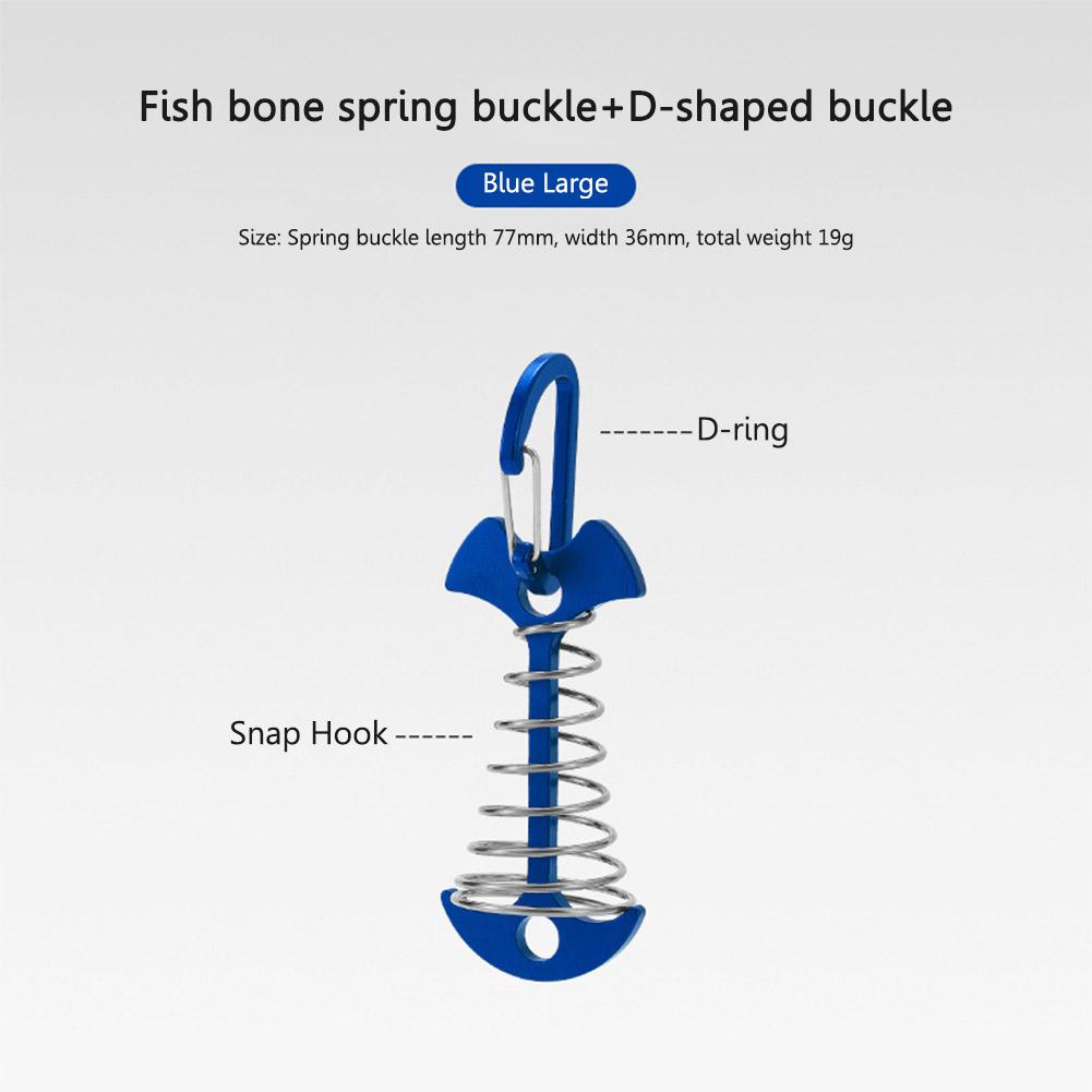 5 шт. пружинных колышков для палубы Fishbone, колышки для палаток, якорь для тента, пряжка для ветровой веревки с карабином, гвозди для фиксации палубы, крючки для кемпинговой палатки