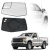 Passenger Right Side Door Heated Mirror Glass With Rear Holder Convex Blind Spot Glass For Chevy Silverado 1500 And GMC Sierra 1500 -2024 Replace#