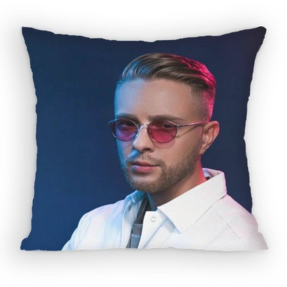 Rapper EEgor Singer KKreed Pillow Case Sofa Living Room Bedroom Headboard Backrest Cushion Square Cushion Nap Time