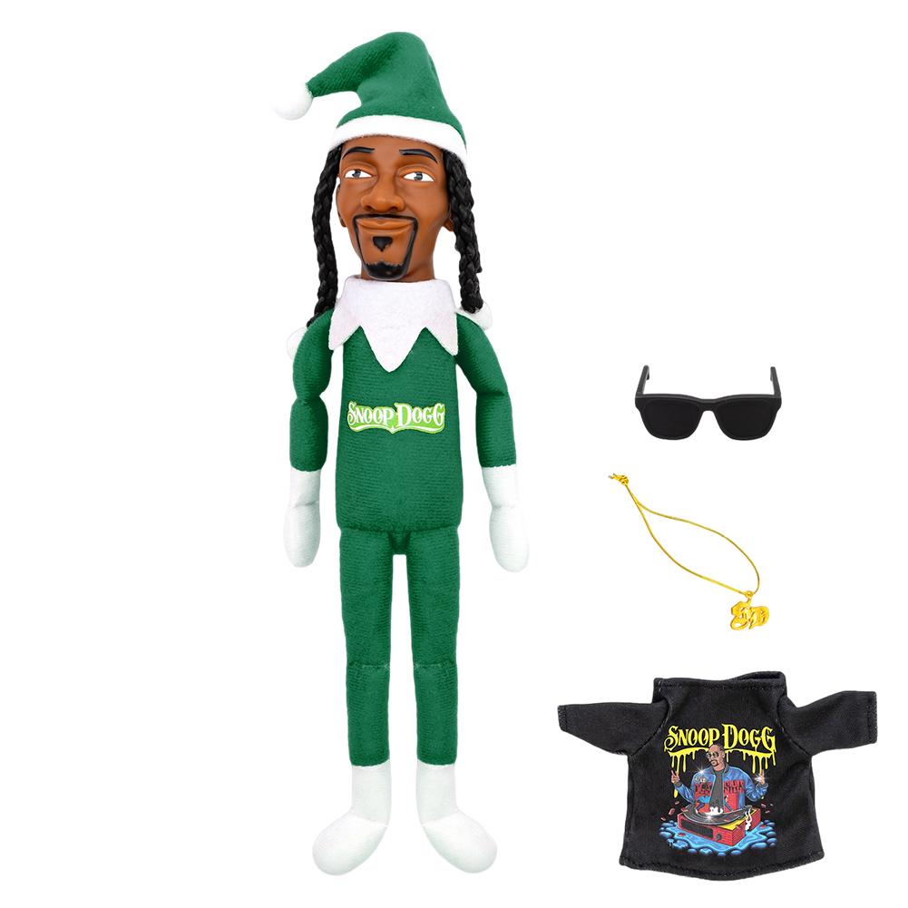 1/2pcs Snoop On A Stoop Christmas Elf Doll 2025 Christmas Decorations Festive Atmosphere Doll Ornament New Year Xmas Gift