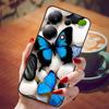 Чехол для Poco M6 Pro 4G Модный Мраморный Силиконовый Черный Чехол для Телефона Xiaomi Poco M6Pro 4G M 6 Pro Мягкие Чехлы PocoM6Pro 4G