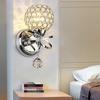 Crystal Wall Sconces Bedroom Wall Lamp Round Modern Bedside Wall Lights Dining Room Hallway Light
