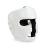 Adjustable Portable Boxing Head Guard-Durable PU Leather Helmet with Breathable Design for Adult & Youth Training