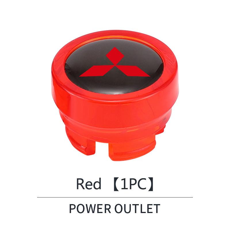 Car Cigarette Lighter Cover DustProof Cover Dustproof Cap Plug Fit For Mitsubishi Outlander Pajero Sport Lancer ASX L200 Eclip