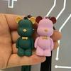 «3D Мягкий брелок-подвеска в виде медведя — милый и модный аксессуар для сумок и ключей от машины»