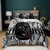 Snake Duvet Cover Animal Print Comforter Cover Twin Snake Reptile Skin Pattern Print Bedspread Cover,Boys Polyester Bedding Set