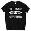 Women Men Tshirt Harajuku Siouxsie and The Banshees Men T Shirt Cool Goth Punk Eyes Graphic Tshirts T Ropa Hombre
