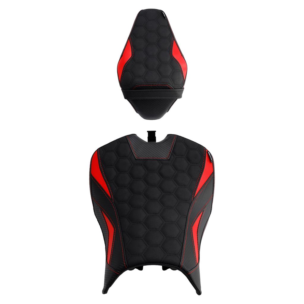 Front&Rear Raider Passenger Cushion Kit Red2 For Kawasaki Z900 Zr900-F 2025-
