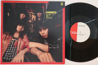 12-дюймовая пластинка LOUDNESS - Gotta Fight / Odin / Flash Out AY7401 NIPPON COLUMBIA 1985 Япония японская поп/рок б/у