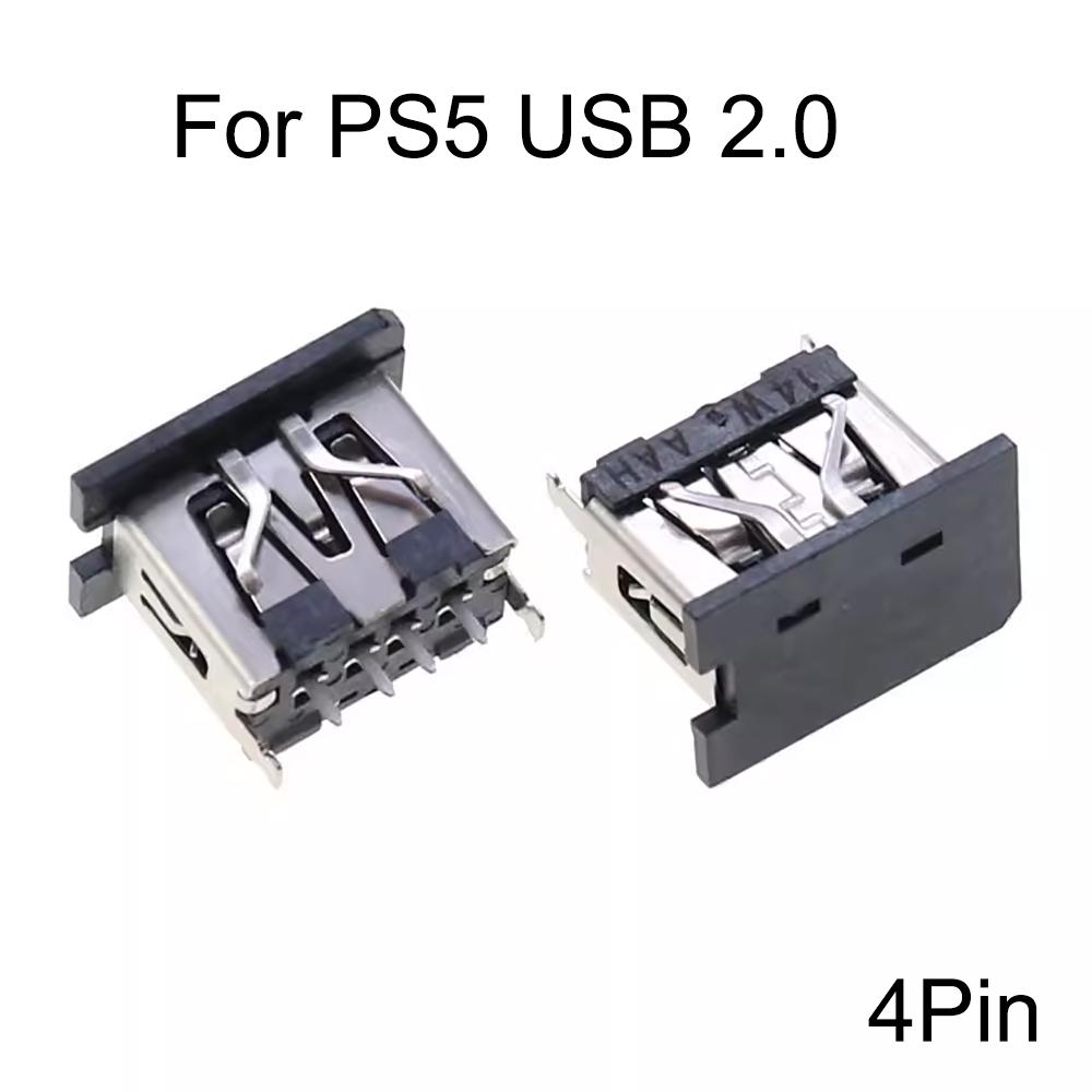 1 piece USB Type-C Super-Speed Port For PS5 Console Type-A Port Hi-Speed USB 2.0 3.0 Socket Connector HDMI-compatible Interface