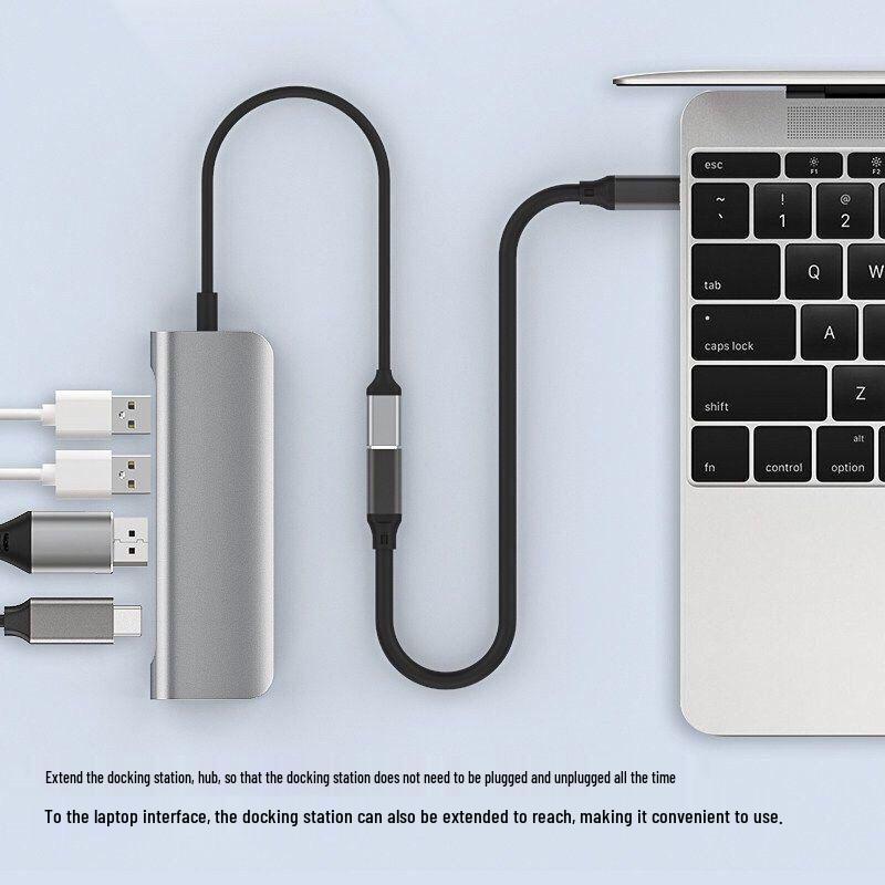 Удлинительный кабель USB 3.1 Type-C (папа-мама) для трансляции 4K-экрана и подключения жесткого диска.