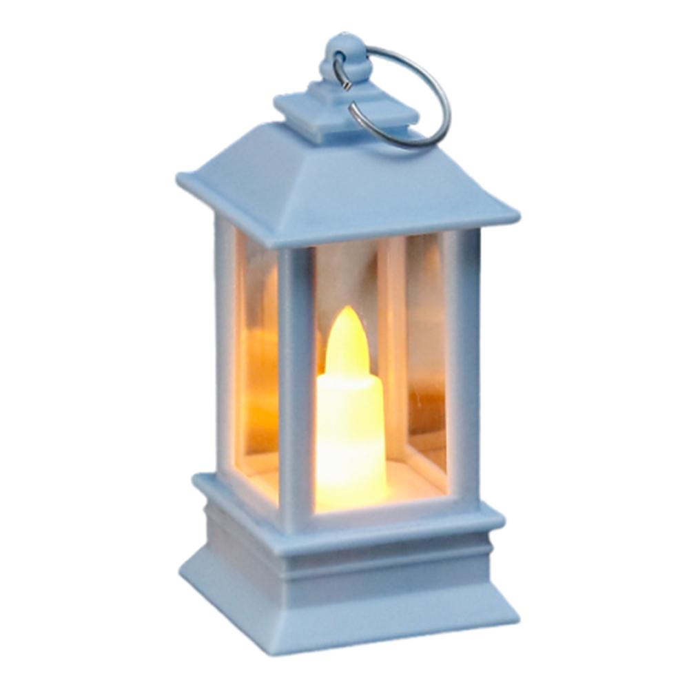 Flameless LED Electronic Candle Light Retro Outdoor Hanging Small Lanterns  Party Supplies