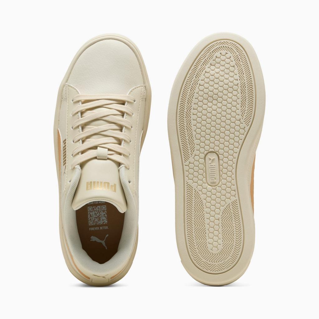 Puma SMASH PLATFORM V3 women's sports shoes beige 39075819 r 37