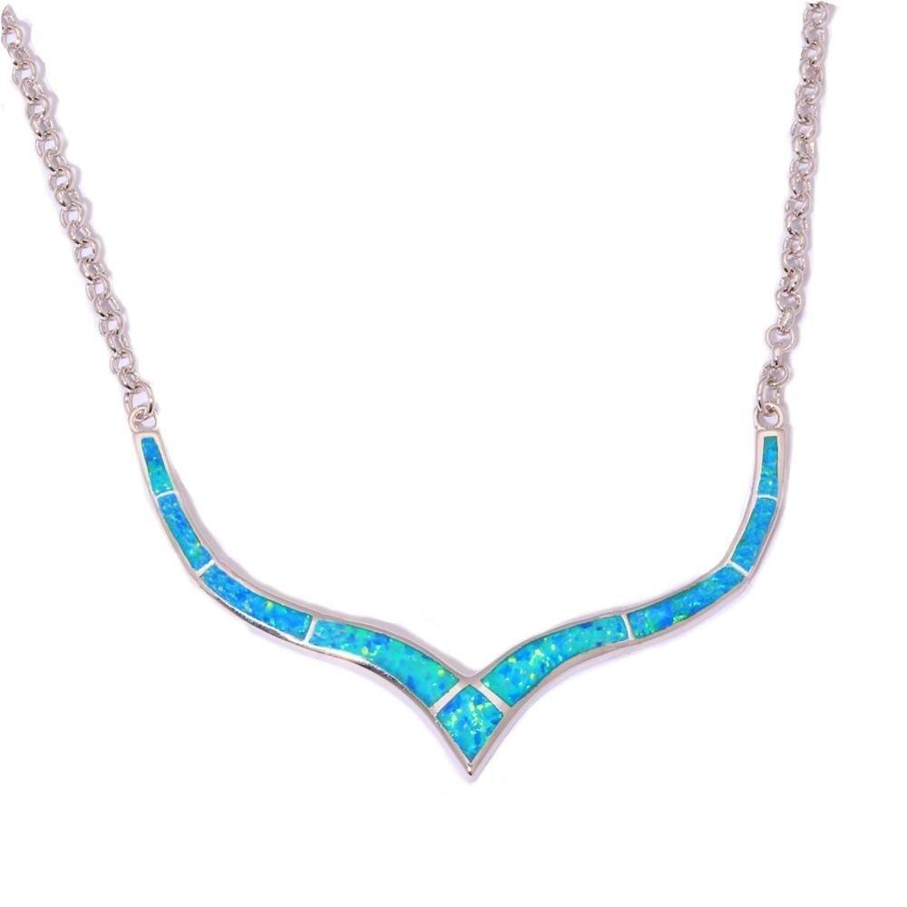 Bohemia Blue Imitation Opal Cute Turtle Animal Pendant Necklace For Women Charm Crystal Ocean Animal Necklaces Jewelry for Women