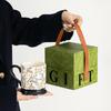 golden osmanthus green with lanyard