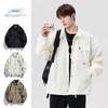 Весна и осень, новый однотонный пиджак в гонконгском стиле для мужчин, повседневная модная брендовая рабочая одежда, модная красивая куртка для мужчин