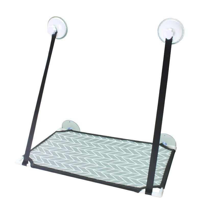 Cat Hammock Suction Cup Windowsill Cat Comfortable Hammock Summer Breathable Mesh Double Hanging Beds Pet Hammock