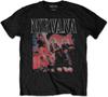 Футболка Nirvana Крис Стоящий Фото Логотип Группы Официальная Унисекс Черный Размер M