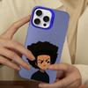 Huey Freeman Boondocks Phone Case For IPhone 16 15 14 13 12 11 Pro Max X XR XSMAX 8 7 Plus Matte Shockproof Back Cover