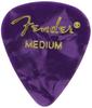 Медиаторы Fender 351 Shape Premium, фиолетовые, Moto, Medium, (12 шт.)