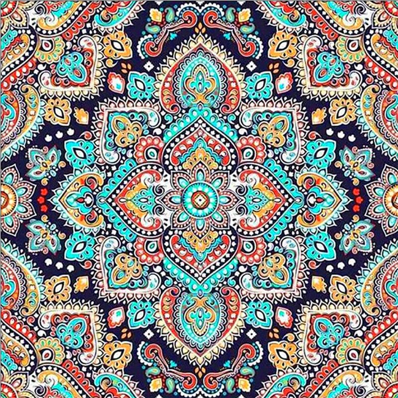 5D алмазная живопись Мандала цветок DIY полный круглый стразы дрель наборы для вышивки крестиком Алмазная вышивка подарок на Новый год