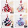 Мешочек на шнурке в китайском стиле, подвесной на шею, мешочки для ароматов с кисточкой, подарочная упаковка, сувенир для вечеринки, для украшений