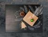 Glass protective plate for the stove 70x52 Gift
