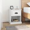 VidaXL Bedside Tables 2 Pcs Glossy White 39x39x47.5 Cm 816133