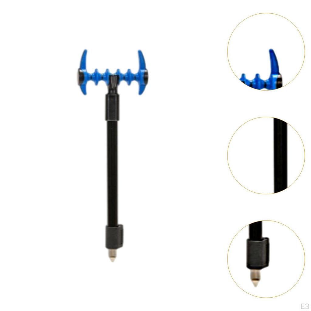 Подставка для удочки для карповой ловли, кронштейн для стойки, простая установка, многоцелевой захват