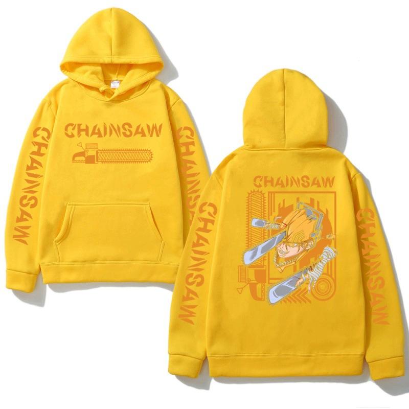 Аниме Человек-бензопила Хаякава Дэндзи Почита Толстовка Мужская Женская Харадзюку Пуловер Одежда Унисекс Осенне-зимний Свитер